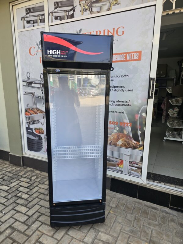 Single-Door Display Refrigerator