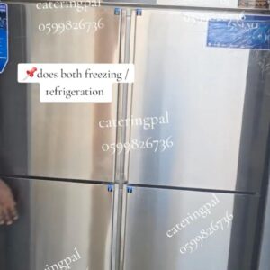 Stainless Refrigerator/Freezer