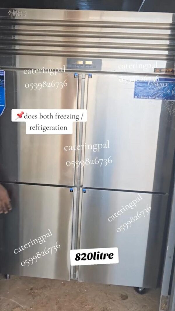 Stainless Refrigerator/Freezer