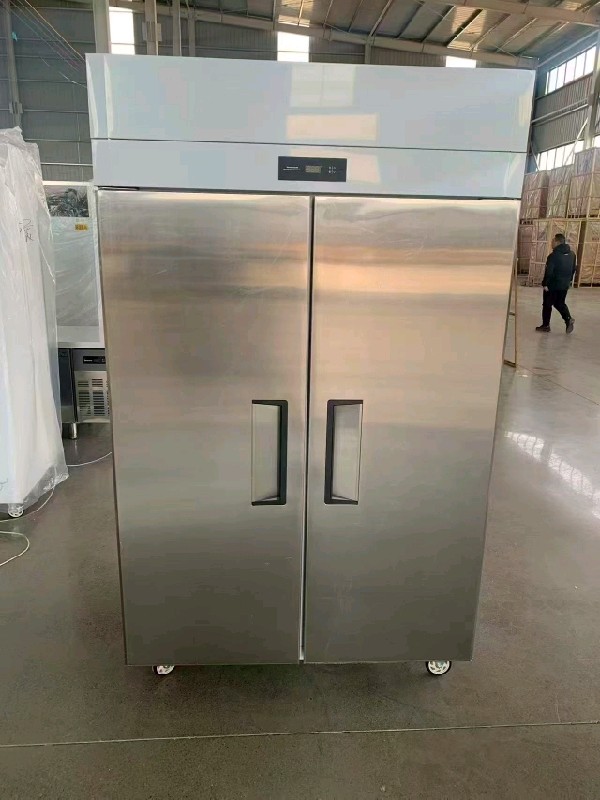 2-Door Full Stainless Fridge