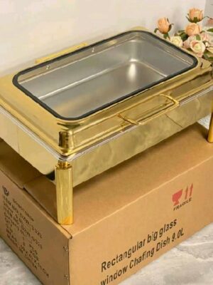 Firm Leg Gold Chaffing Dish