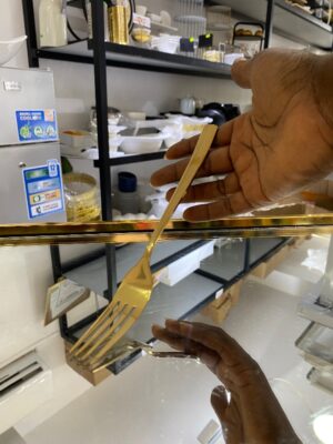 Fork Cutlery - Gold