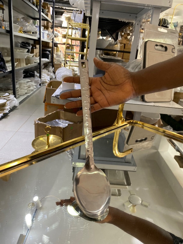 Rice Ladle Silver - New Design