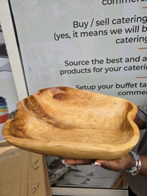 Round Wooden Bowl
