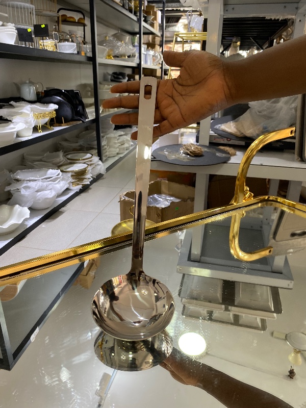 Silver Soup Ladle