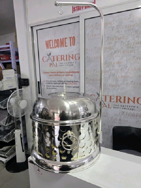 Silver star dish