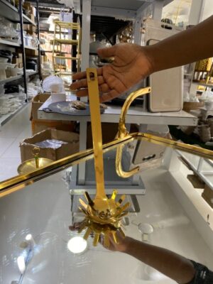 Spaghetti Ladle Gold