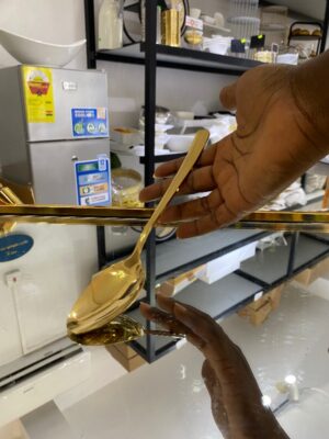 Spoon Cutlery - Gold