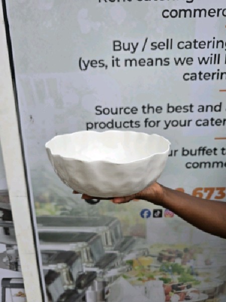 Stylish fufu bowl