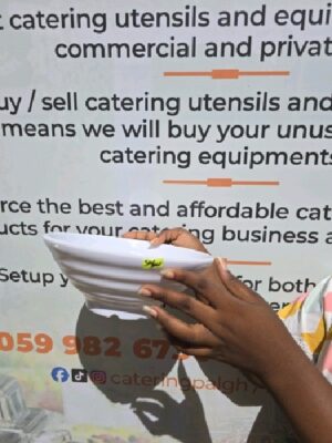 White Fufu Bowl