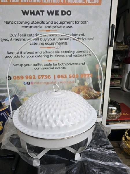 White Hanging Dish