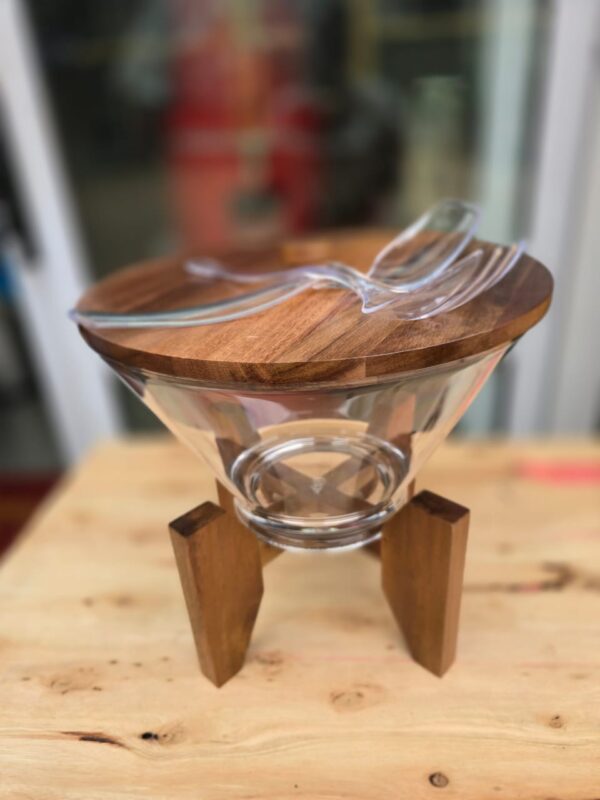 New Salad Bowl with Stand