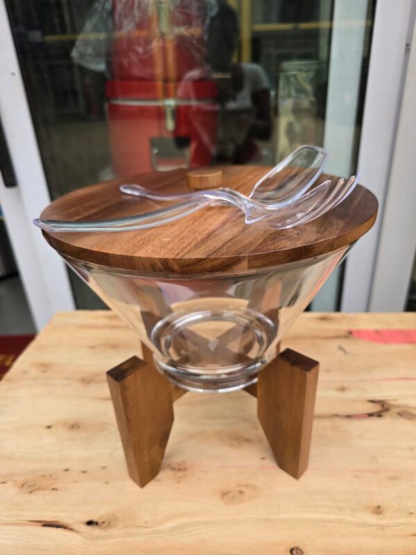 New Salad Bowl with Stand