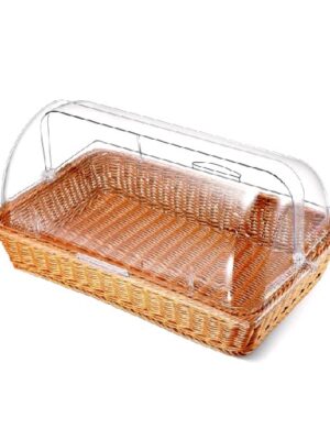 Basket With Roll Top Lid Basket With Roll Top Lid