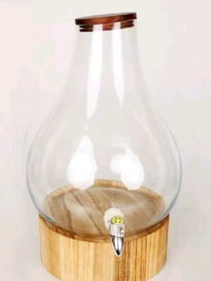 Glass Dispenser with Stand