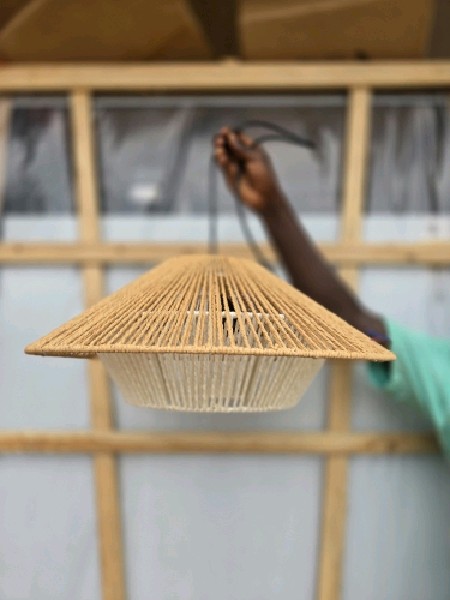 Hat Rattan Light
