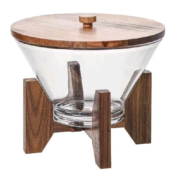 New Salad Bowl with Stand