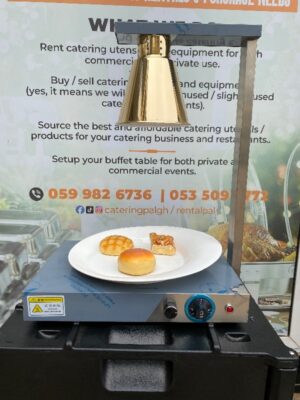 Single Lamp Food Station Gold