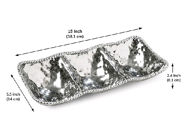 3 Split Ceramic Platter