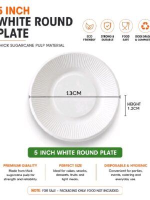 Mini Paper Plate (50pcs) Mini Paper Plate (50pcs)