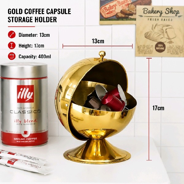 Mini snack holder (gold)