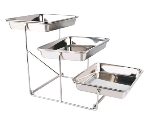Silver Display Tier