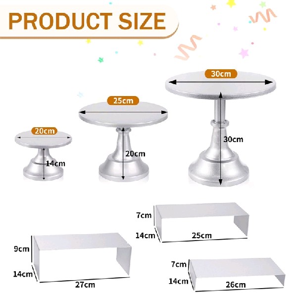 Silver Riser Set