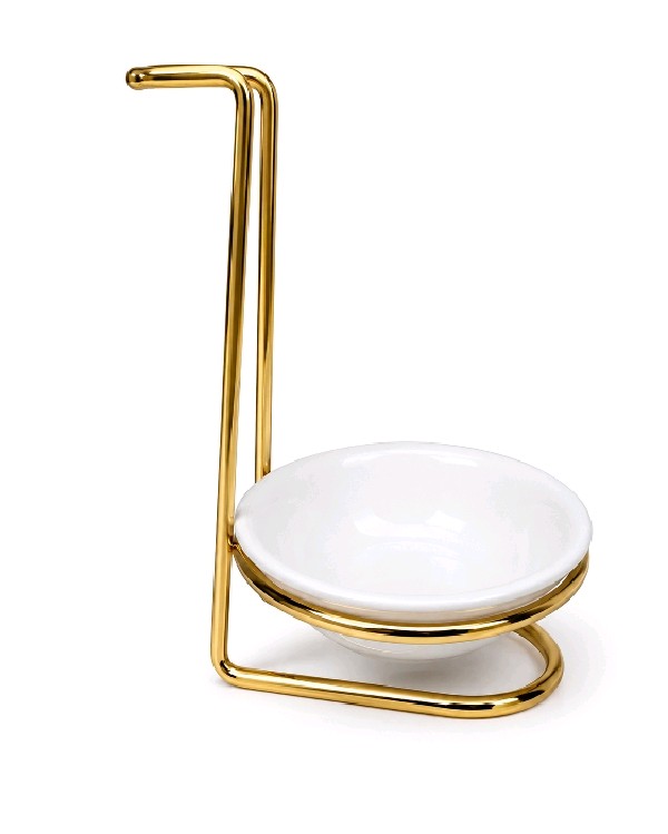 Single ladle rest gold