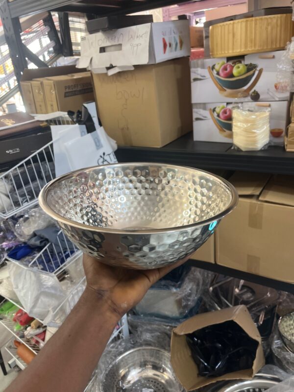 New hammered silver chili
