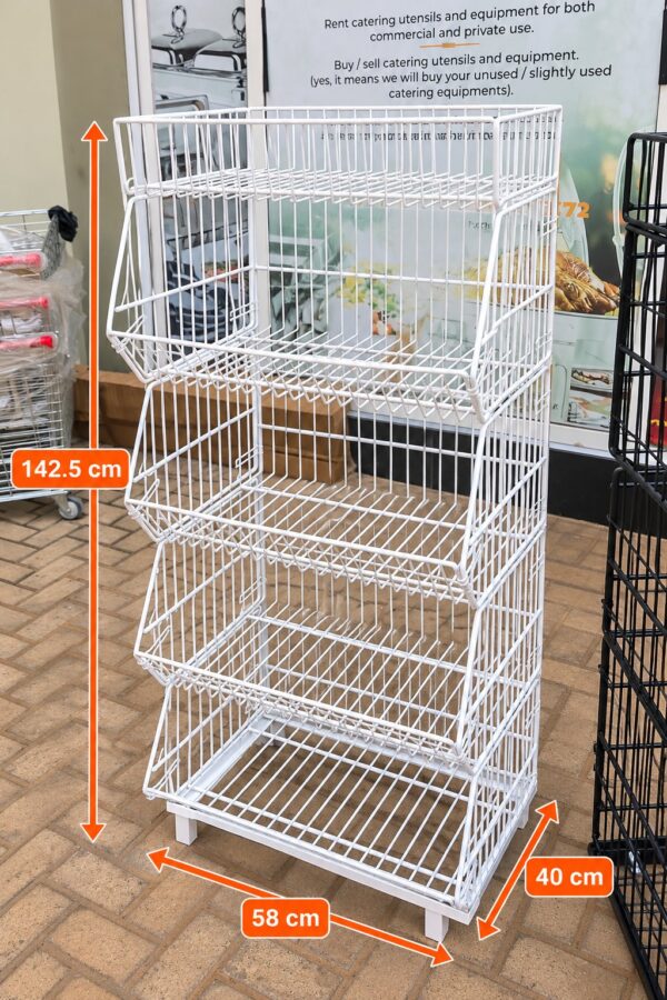 Storage rack (white)