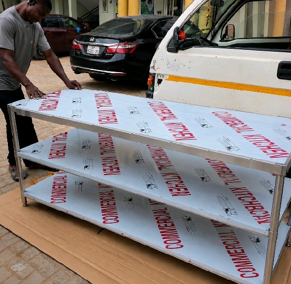 3layer stainless table