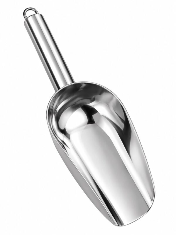 Silver scoop