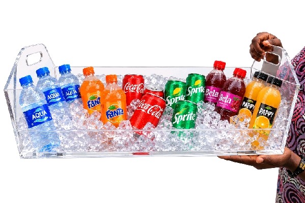 Acrylic Juice Box (60cm)
