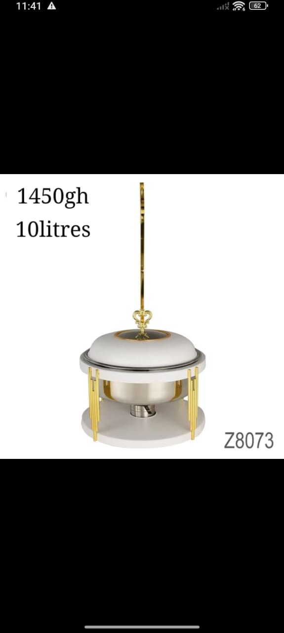 White and gold Chaffer