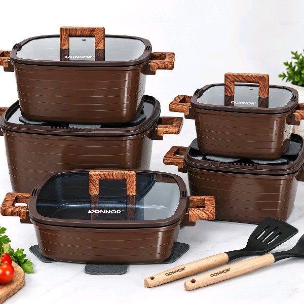 Donnor Cookware Set (brown)