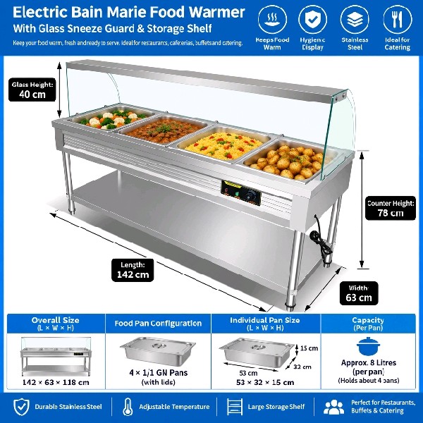 Electric Baine Marie (4in1)