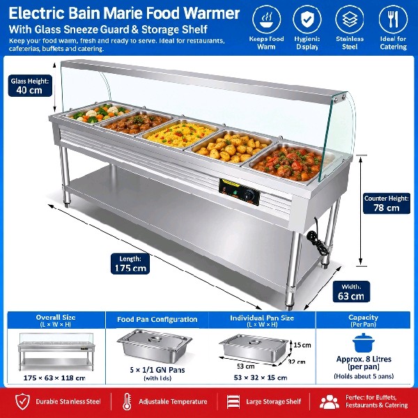 Electric Baine Marie (5in1)