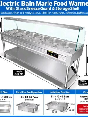 Electric Baine Marie (6in1)