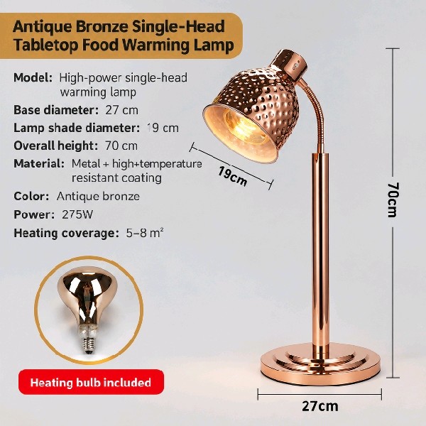 Hammered Food Lamp(2pcs)