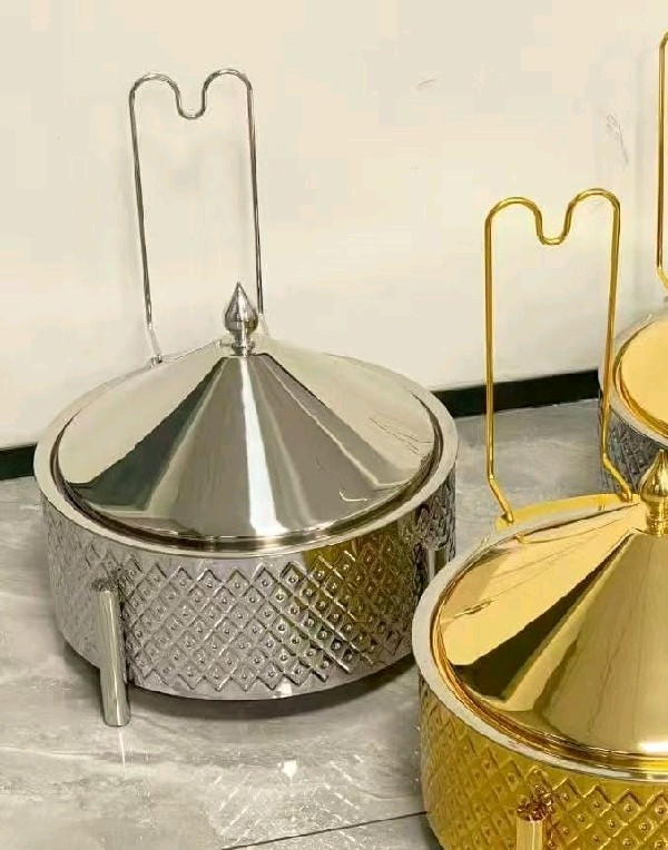 Pineapple Dish Silver