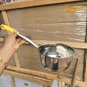 Soup disher (plastic handle)