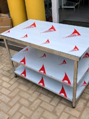 Stainless table (3layer) 150cm