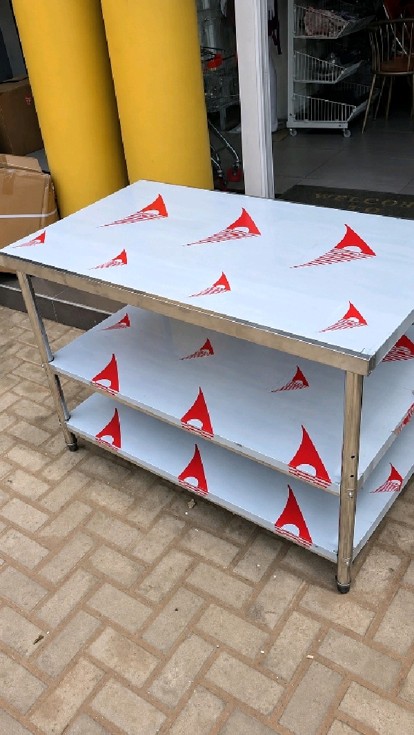 Stainless table (3layer) 150cm