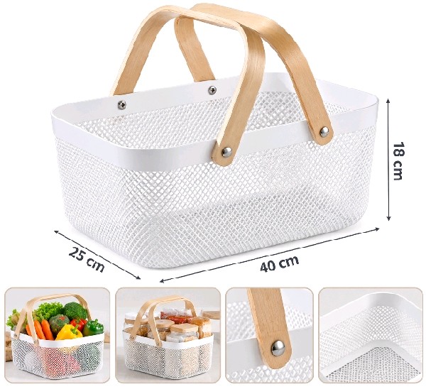 Storage basket rect