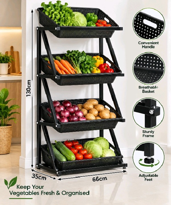 Vegetable Storage Rack 01