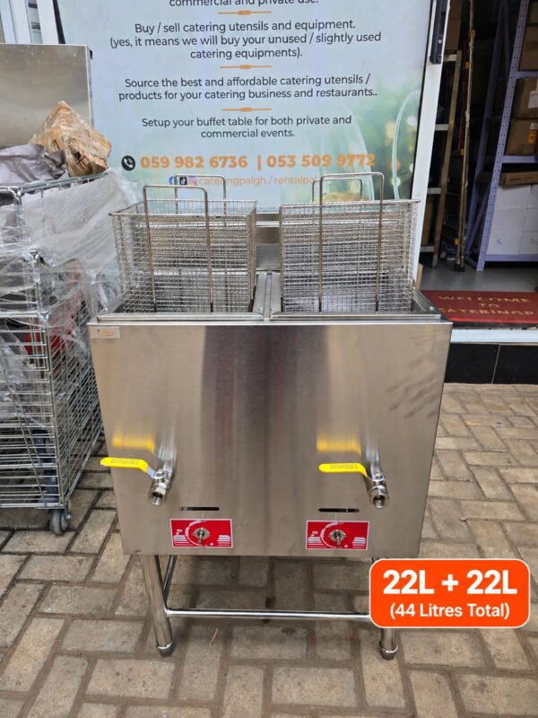 Gas Deep Fryer (2chamber)
