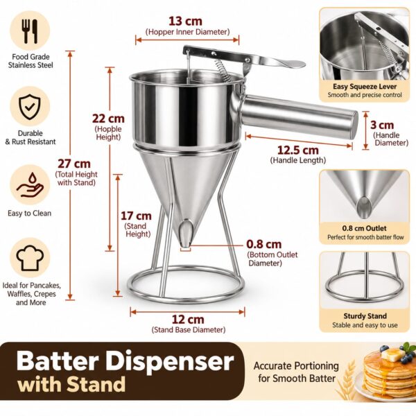 Batter Dispenser Metal