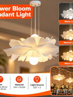 Flower bloom light