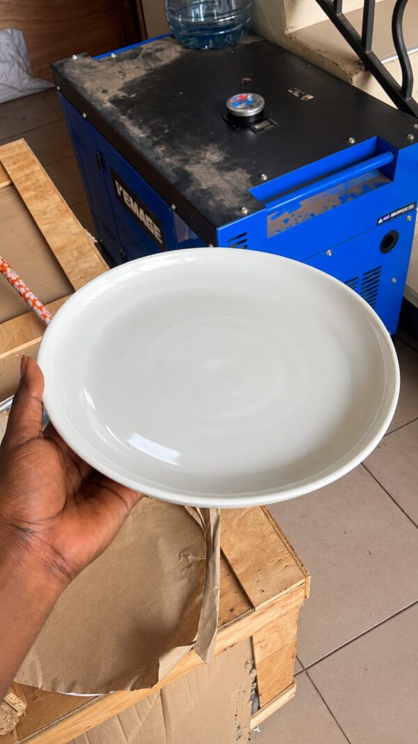Plain plate (2pcs)