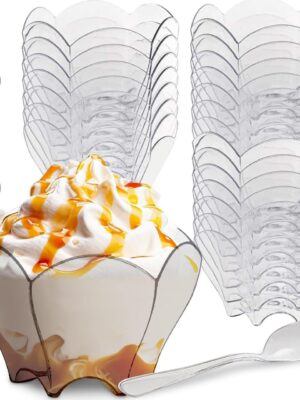 Wavy with spoon (50pcs)